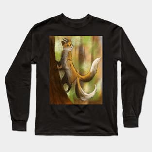 mythical fox Long Sleeve T-Shirt